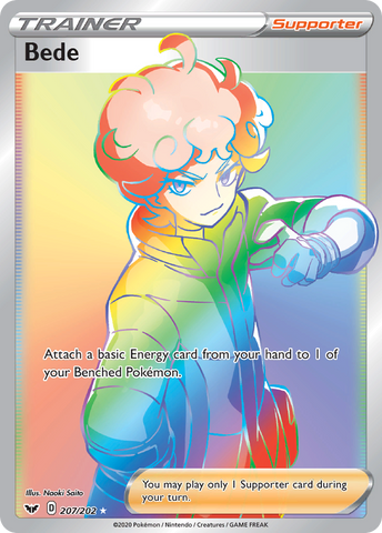 Bede (207/202) [Sword & Shield: Base Set] - Destination Retro