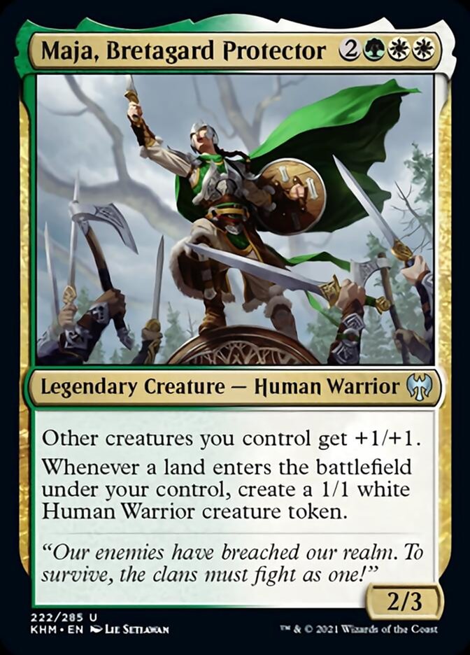 Maja, Bretagard Protector [Kaldheim] - Destination Retro