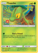 Treecko (20/214) [Sun & Moon: Lost Thunder] - Destination Retro
