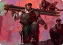 The Beamtown Bullies Art Card [Streets of New Capenna Art Series] - Destination Retro
