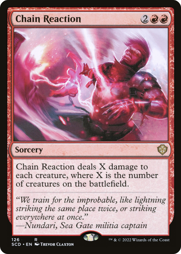 Chain Reaction [Starter Commander Decks] - Destination Retro
