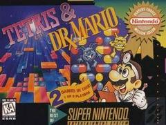 Tetris and Dr. Mario [Player's Choice] - Super Nintendo - Destination Retro