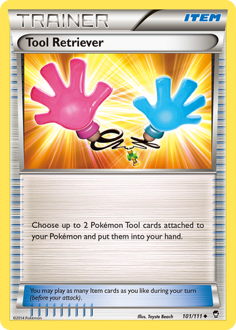 Tool Retriever (101/111) [XY: Furious Fists] - Destination Retro