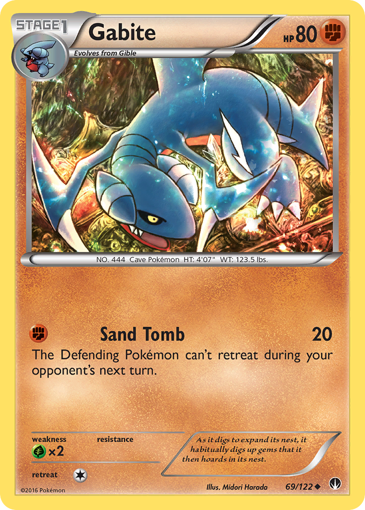 Gabite (69/122) [XY: BREAKpoint] - Destination Retro