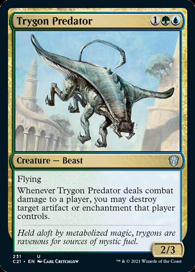 Trygon Predator [Commander 2021] - Destination Retro