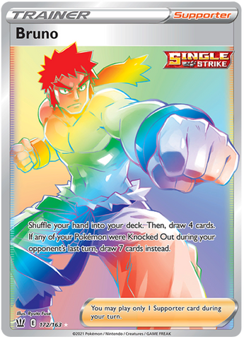 Bruno (172/163) [Sword & Shield: Battle Styles] - Destination Retro
