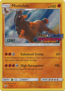 Mudsdale (SM20) (Staff Prerelease Promo) [Sun & Moon: Black Star Promos] - Destination Retro