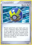 Quick Ball [DP Training Kit 1 Gold] - Destination Retro