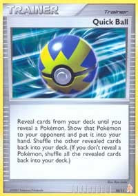 Quick Ball [DP Training Kit 1 Gold] - Destination Retro