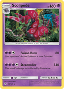 Scolipede (58/147) [Sun & Moon: Burning Shadows] - Destination Retro