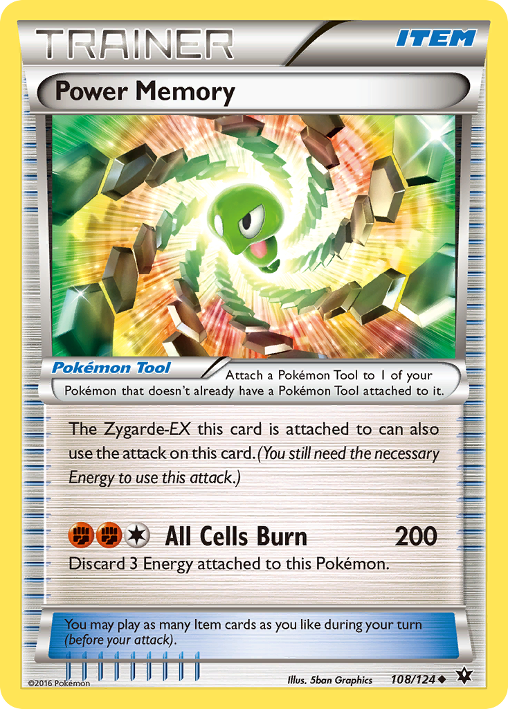 Power Memory (108/124) [XY: Fates Collide] - Destination Retro