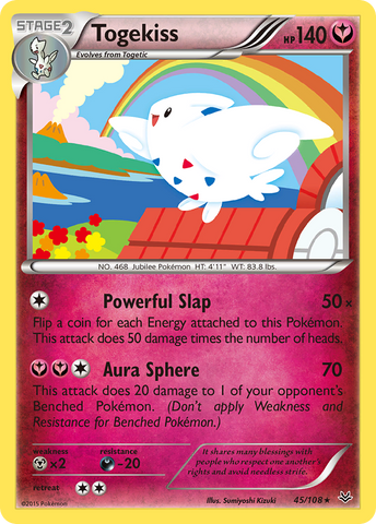 Togekiss (45/108) [XY: Roaring Skies] - Destination Retro