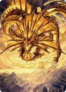 Ao, the Dawn Sky 2 Art Card [Kamigawa: Neon Dynasty Art Series] - Destination Retro