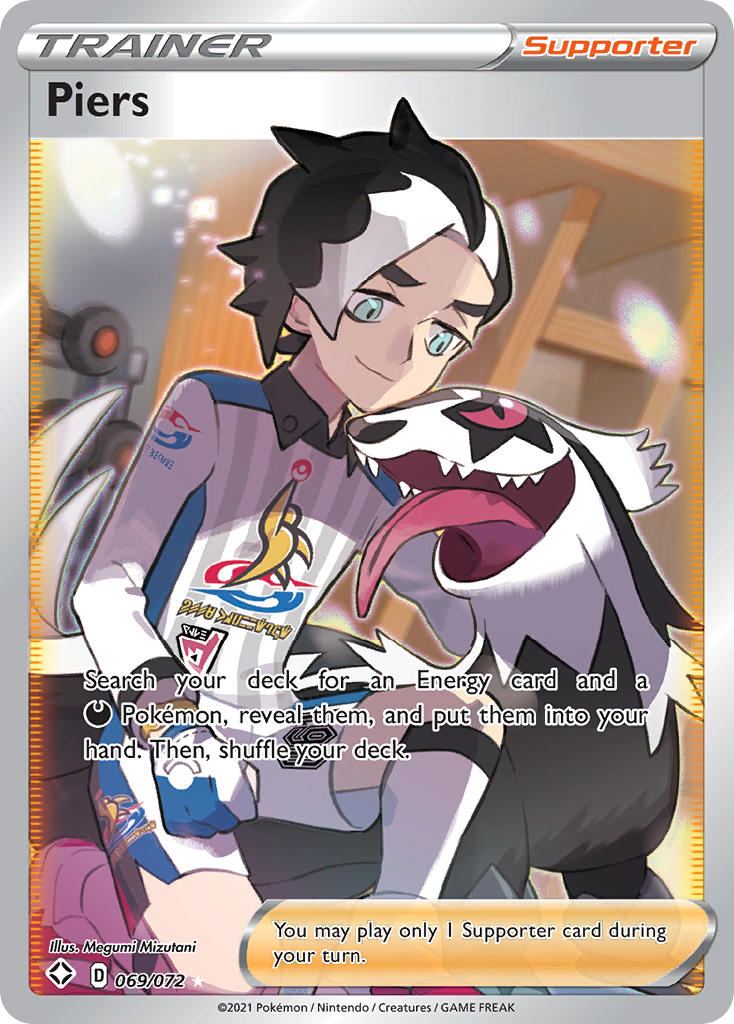 Piers (69/72) [Sword & Shield: Shining Fates] - Destination Retro