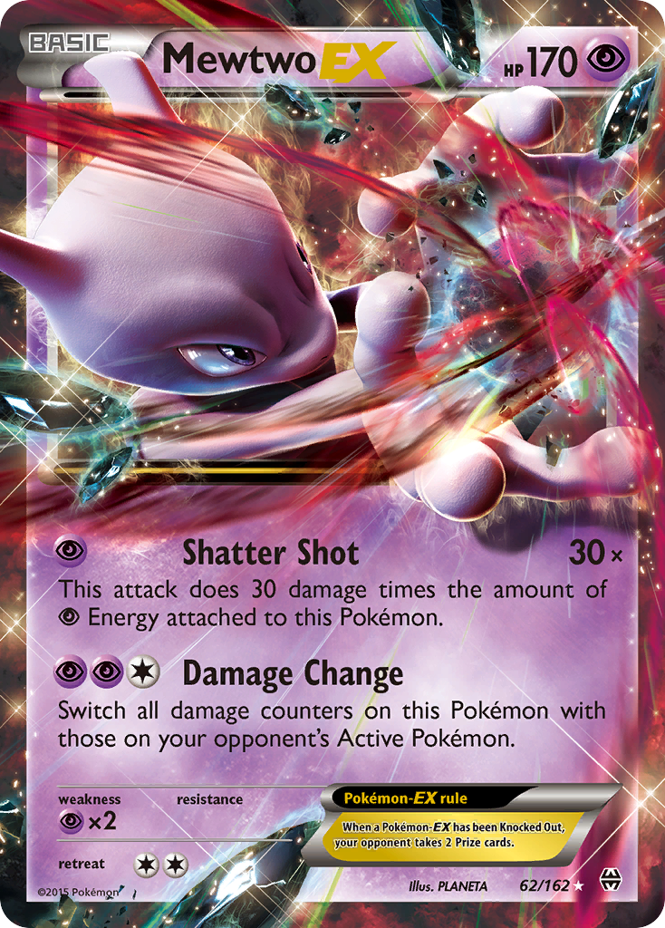 Mewtwo EX (62/162) [XY: BREAKthrough] - Destination Retro