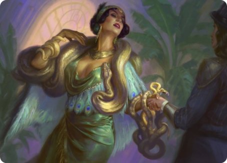 Venom Connoisseur Art Card [Streets of New Capenna Art Series] - Destination Retro