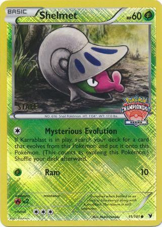 Shelmet Championship Staff Promo (11/101) [League & Championship Cards] - Destination Retro