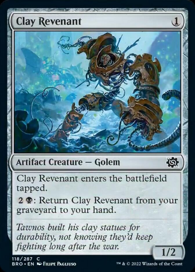 Clay Revenant [The Brothers' War] - Destination Retro