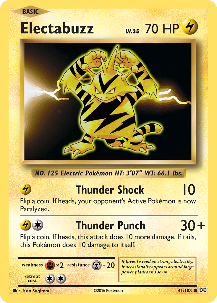 Electabuzz (41/108) [XY: Evolutions] - Destination Retro