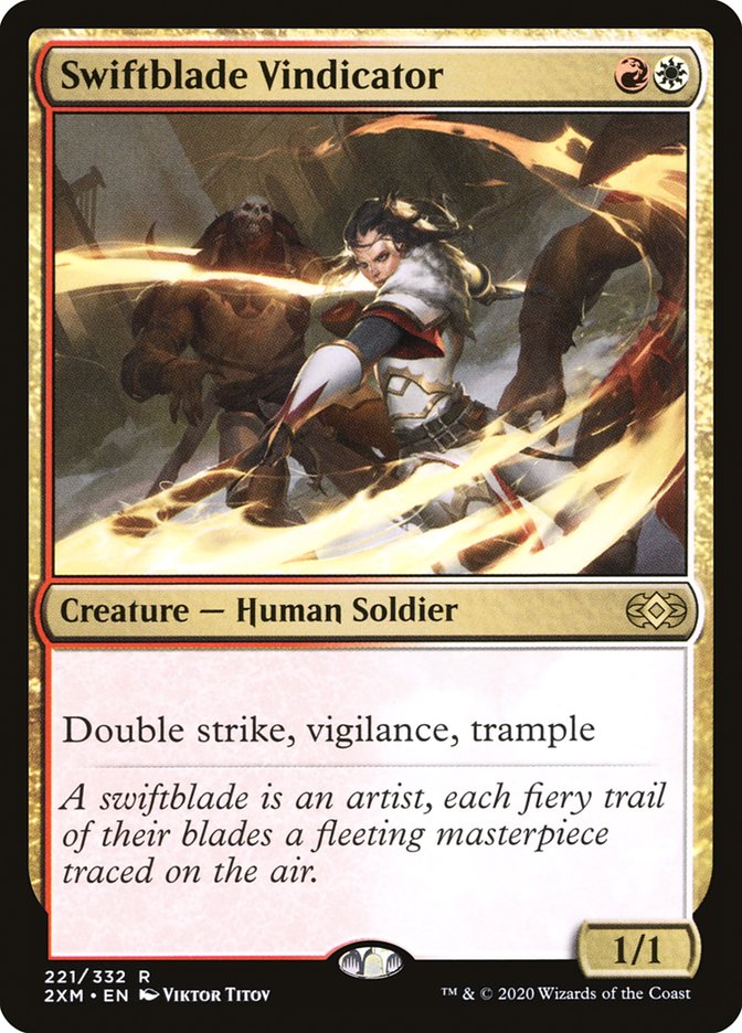 Swiftblade Vindicator [Double Masters] - Destination Retro