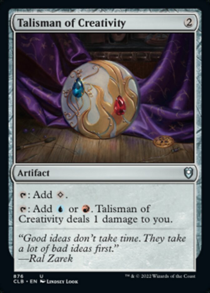Talisman of Creativity [Commander Legends: Battle for Baldur's Gate] - Destination Retro