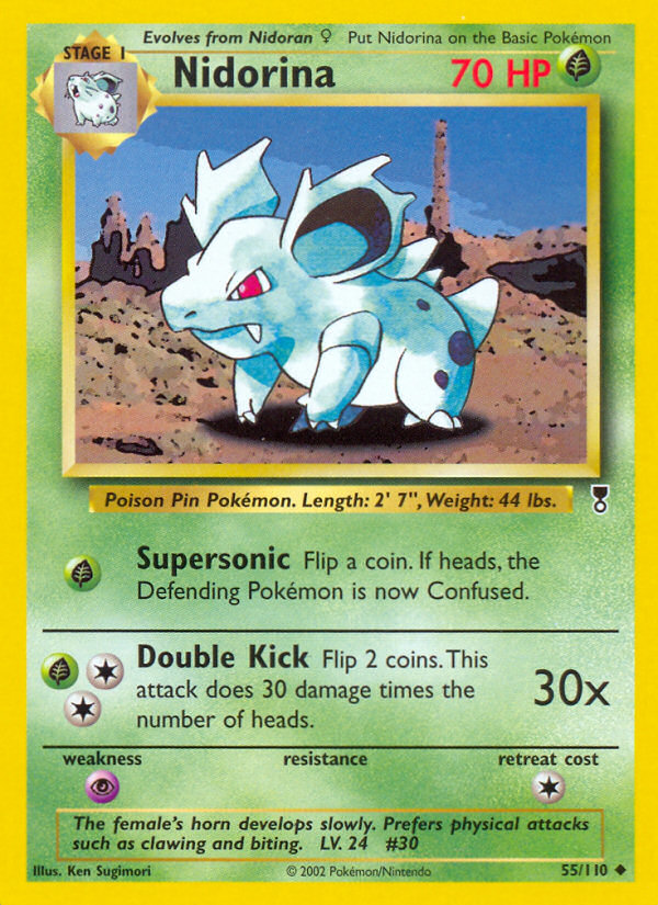 Nidorina (55/110) [Legendary Collection] - Destination Retro