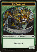 Cat Warrior Token [Commander 2017 Tokens] - Destination Retro
