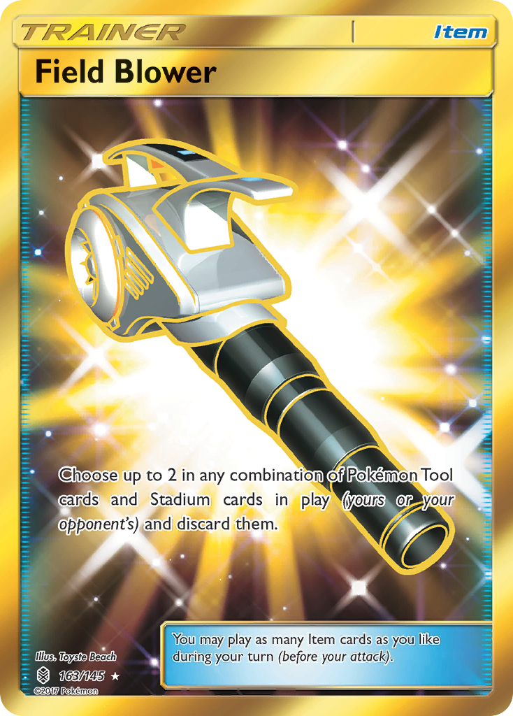 Field Blower (163/145) [Sun & Moon: Guardians Rising] - Destination Retro