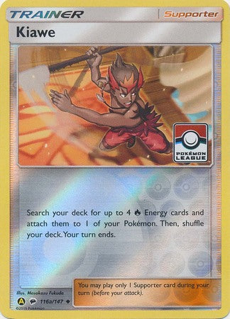 Kiawe (116a/147) [League & Championship Cards] - Destination Retro