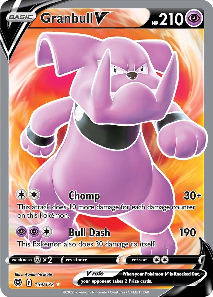 Granbull V (159/172) [Sword & Shield: Brilliant Stars] - Destination Retro