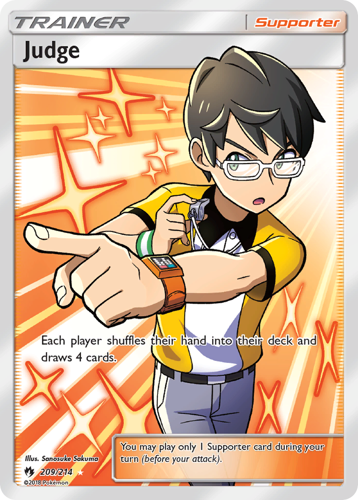 Judge (209/214) [Sun & Moon: Lost Thunder] - Destination Retro