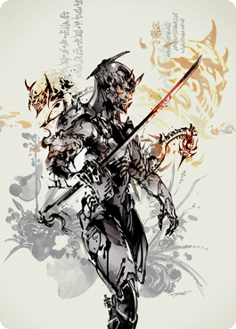 Satoru Umezawa 1 Art Card [Kamigawa: Neon Dynasty Art Series] - Destination Retro