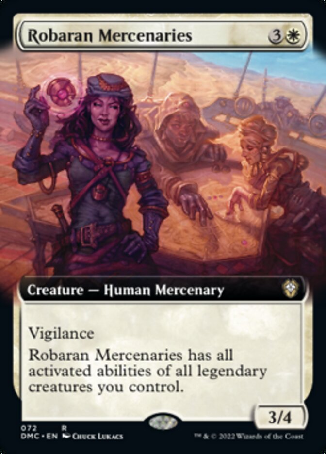 Robaran Mercenaries (Extended Art) [Dominaria United Commander] - Destination Retro