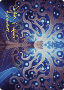 Omniscience Art Card (Gold-Stamped Signature) [Wilds of Eldraine Art Series] - Destination Retro