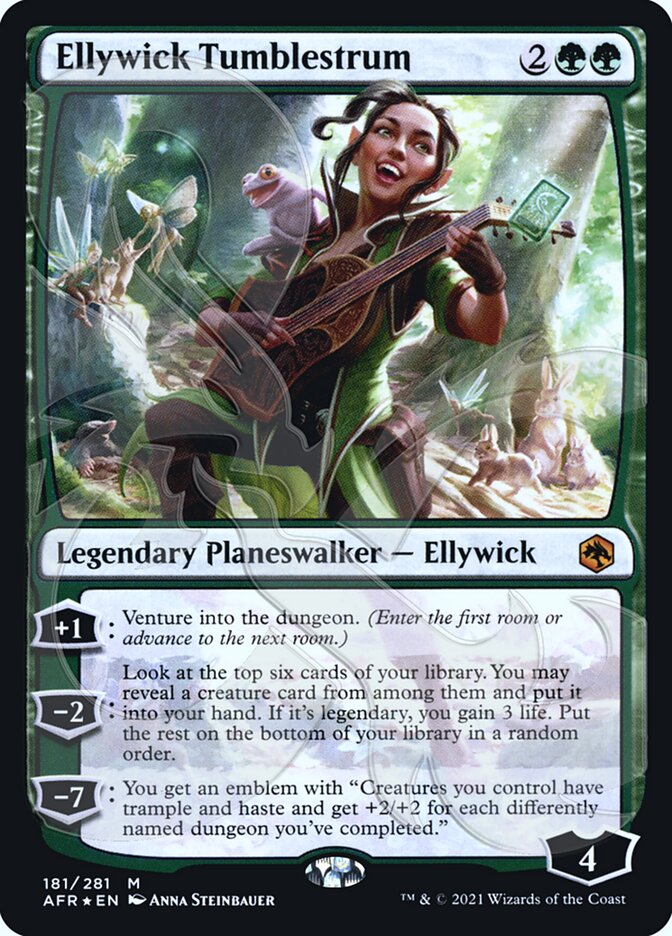 Ellywick Tumblestrum (Ampersand Promo) [Dungeons & Dragons: Adventures in the Forgotten Realms Promos] - Destination Retro