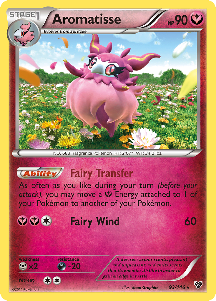 Aromatisse (93/146) [XY: Base Set] - Destination Retro