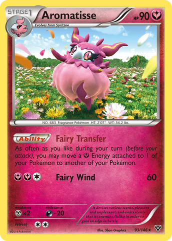 Aromatisse (93/146) [XY: Base Set] - Destination Retro