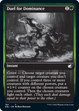 Duel for Dominance [Innistrad: Double Feature] - Destination Retro