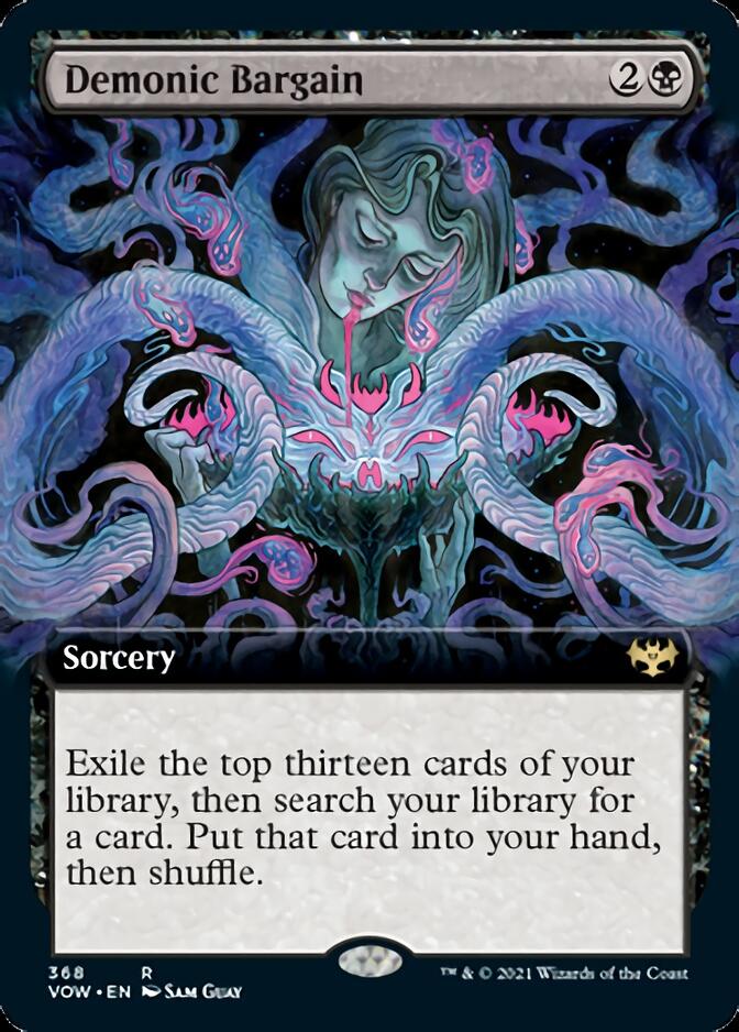 Demonic Bargain (Extended) [Innistrad: Crimson Vow] - Destination Retro