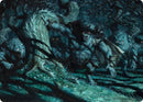 Unnatural Moonrise Art Card [Innistrad: Midnight Hunt Art Series] - Destination Retro