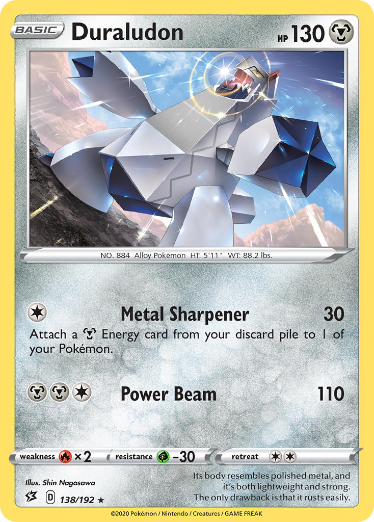 Duraludon (SWSH Rebel Clash) (138/192) [Theme Deck Exclusives] - Destination Retro