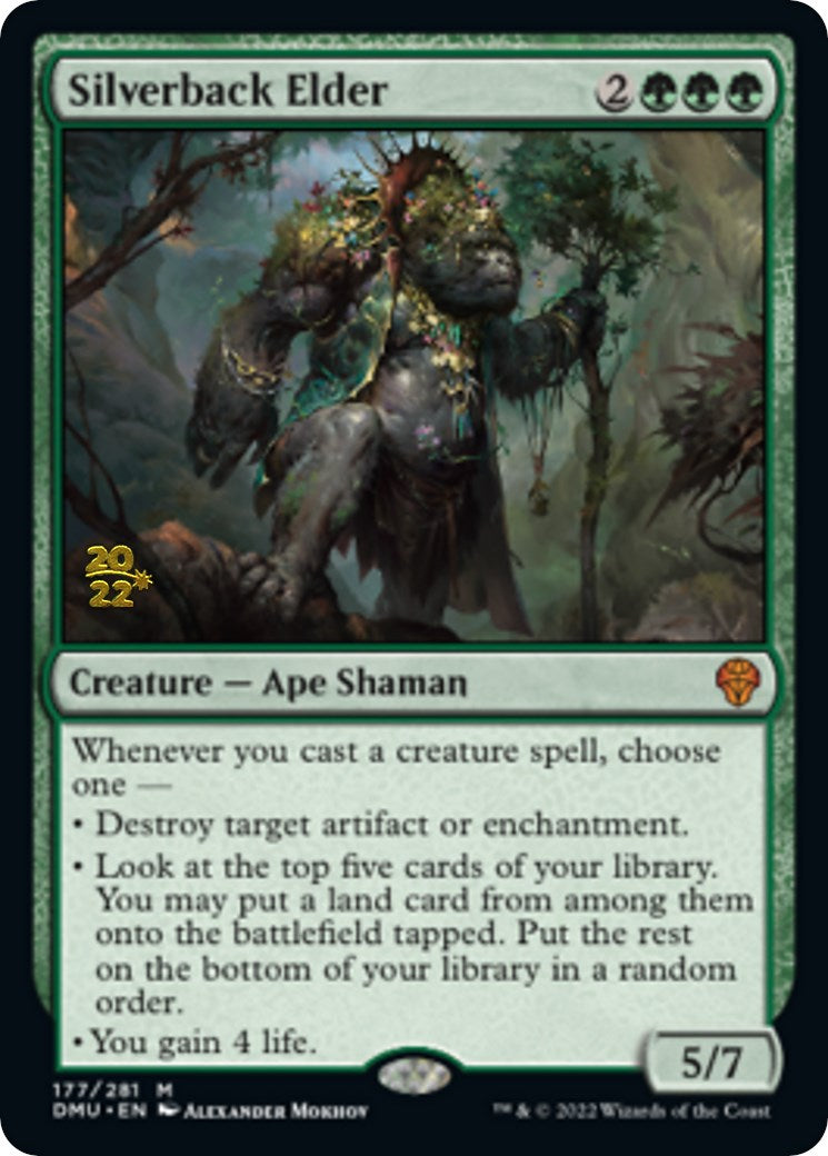 Silverback Elder [Dominaria United Prerelease Promos] - Destination Retro