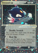 Sneasel ex (103/109) [EX: Ruby & Sapphire] - Destination Retro