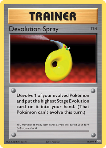 Devolution Spray (76/108) [XY: Evolutions] - Destination Retro
