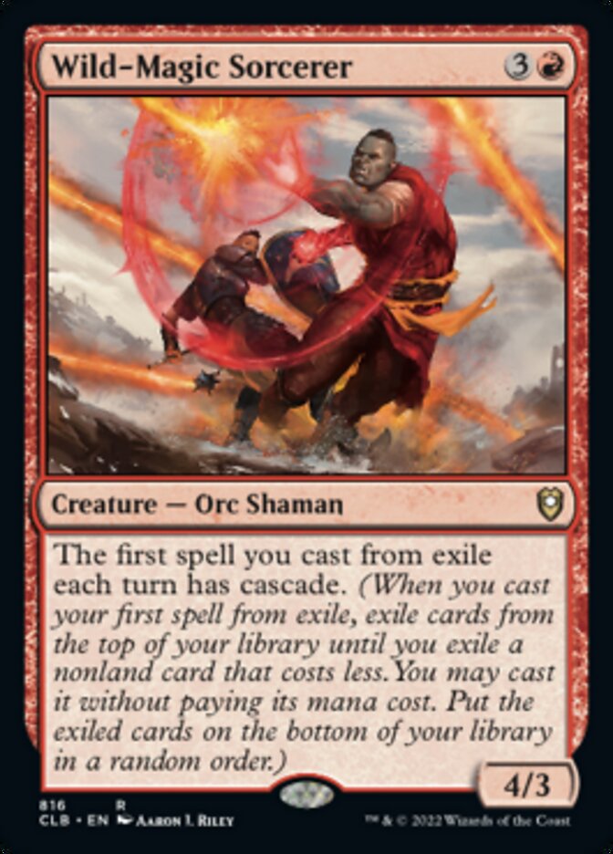 Wild-Magic Sorcerer [Commander Legends: Battle for Baldur's Gate] - Destination Retro