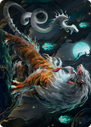 Gloomshrieker Art Card [Kamigawa: Neon Dynasty Art Series] - Destination Retro