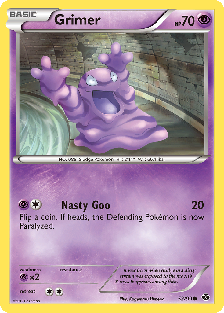 Grimer (52/99) [Black & White: Next Destinies] - Destination Retro