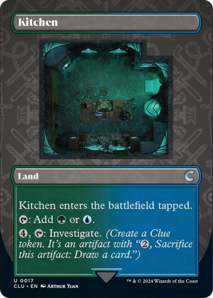 Kitchen (Borderless) [Ravnica: Clue Edition] - Destination Retro