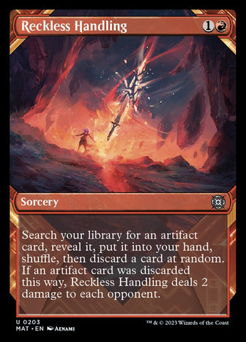Reckless Handling (Showcase Halo Foil) [March of the Machine: The Aftermath] - Destination Retro