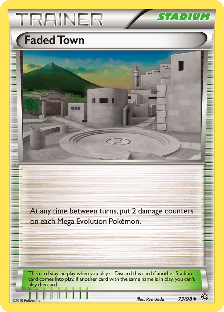Faded Town (73/98) [XY: Ancient Origins] - Destination Retro